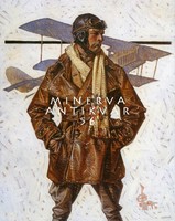 U.S. Army Male Pilot Jacket Soldier I.War War 1917 j.C.Leyendecker reprint poster
