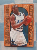 Shaq O'Neal Hardwood Leader kosárlabda kártya (1994/95, Flair insert)