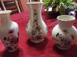 Zsolnay búzavirágos porcelán válogatás