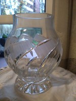 Lead crystal vase or candy dispenser