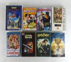 1G636 mixed vhs dvd pack of 8 pieces