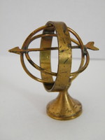 Mini copper armillary sphere (sundial, Swedish sphere)