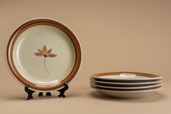 Home gallery small plate with cake, microwaveable, 5 pieces.