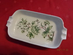 Raven house porcelain ashtray with green pattern. He has!