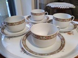Monarchy limoges basset with austria tea set + tray