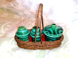 Gmundner Ceramic Glazed Spice Set