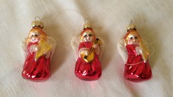 Glass Christmas tree decoration, (only 2 pieces left!) Musical angel, 500 ft / piece