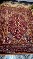 Mokett velvet silk rug, tablecloth 208 cm * 152 cm