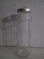 Üveg - 33 x 10 cm - 2,1 LITER - VASTAG - SPAGETTIS -  tökéletes állapot