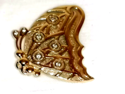 Gilded butterfly brooch 3.