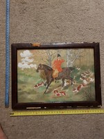 Busy hunting scene, unknown perpetrator, in original context