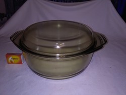 Vintage covered Jena bowl - three liters