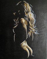 Easy erotica! Painting (canvas 50x40)