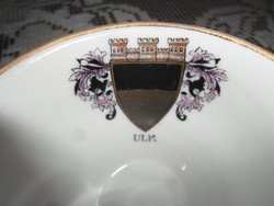  Bavaria PBW kávés csésze és alj, Ulm címeres