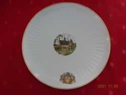 Bavaria German porcelain small plate with coat of arms, diameter 20 cm. He has!