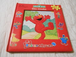Amy Paradis: Szezám utca Elmo évszakai puzzle kirakó gyerek könyv