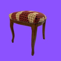Rethinking Bieder design puff / hallway chair