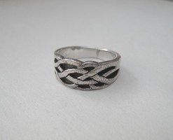 Kelta fonatos ezüst gyűrű