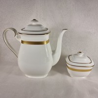 Villeroy & boch heinrich royal gold coffee pot and sugar bowl set