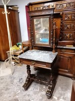 Old German marble dressing table