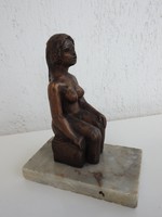 Bronze female nude sculpture by tailor Mary sculptor