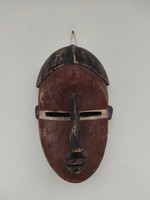Lwalwa népcsoport antik afrikai maszk Kongó Congo africká maska 734 dob 11