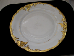 Richly gilded walbrzych polish plate