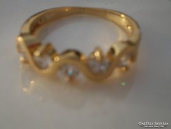 OLASZ 18 k.arany Gold filled  gyűrű