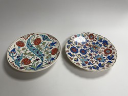 Kütahya porcelain plates in pairs