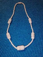 Openwork bone necklace (236)