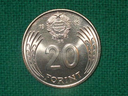 20 Forint! 1983! It was not in circulation! It's bright!