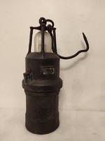 Antik bányász szerszám bánya eszköz karbid lámpa 509