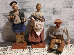 Famous French douzon ceramic figurines