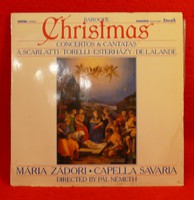 Bakelite plate - baroque Christmas - baroque Christmas cantatas and concerts