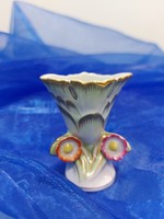 Herendi Viktótia mintás porcelán váza