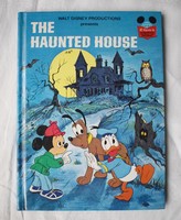A kísértetház Mickey egér Donald kacsa Goofy Walt Disney'S retro mesekönyv Fisher-Price angol nyelvű