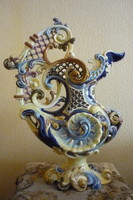 Historic zsolnay openwork decorative vase 210926