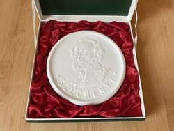 István Szechenyi from Herend with a plaque gift box