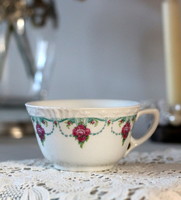 Szecessziós porcelán teás csésze