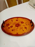 Old inlaid tray