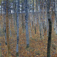 Gustav Klimt Beech Grove - reprint
