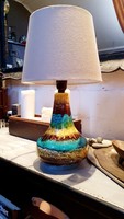 Retro különleges szinvilágú kerámia lámpa
