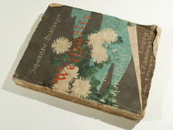 Book from the 19th century, epic, crepe paper