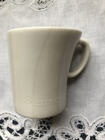 Douwe egberts “senseo” espresso coffee in porcelain glass