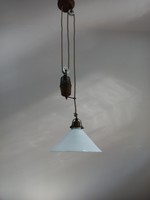 Ritka csigás ellensúlyos eredeti konyhai lámpa