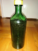 HYPO MÉREG *Vegyicikkeket kiszerelő vállalat* zöld üveg palack eladó!