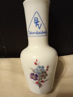 Hollóházi  porcelán mini váza emléktárgy dísztárgy ajándéktárgy
