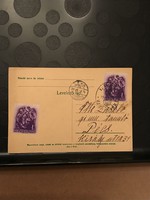 Irredenta Leva is back 1938 xii.07 With a commemorative stamp