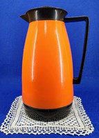 Vintage orange thermos