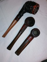 Old pipes, 3 pcs